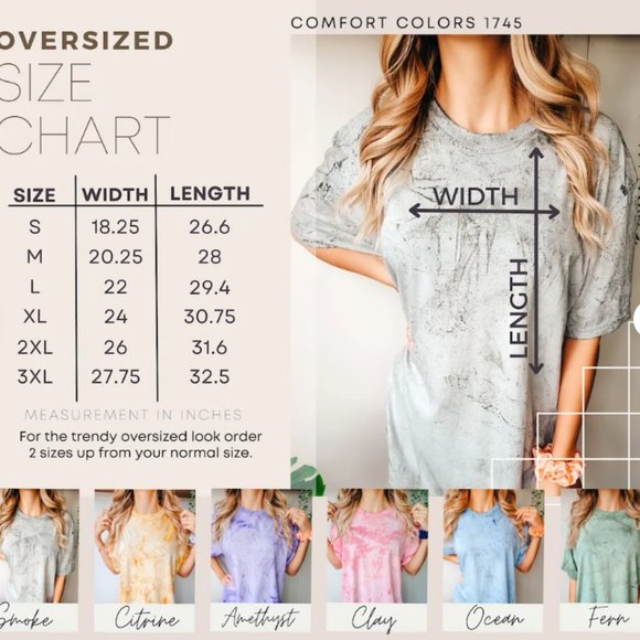 Chiefs KC Football Comfort Colors Colorblast T-Shirt Small-2X - Picture 3 of 3